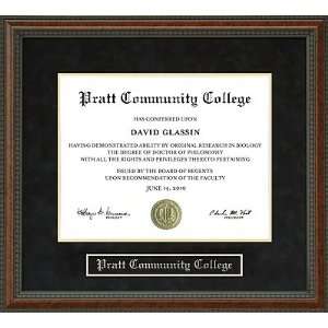  Pratt Community College Diploma Frame