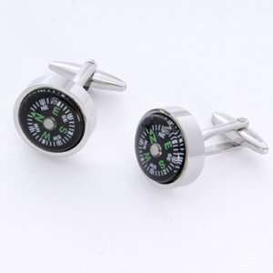  Wedding Favors Dashing Compass Cufflinks with Personalized 