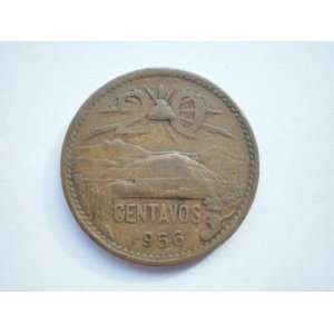  1956 Mexican 20 Centavos    Fine 