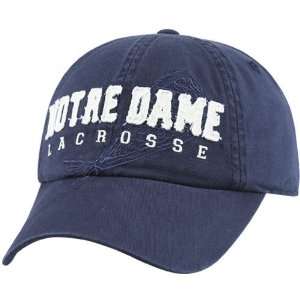   Irish Lacrosse Navy Blue Crease Adjustable Hat