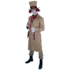  Mad Hatter Dickensian Toff Male Fancy Dress Costume 