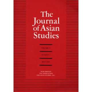   of Asian Studies Volume 55 No. 2 ASSOCIATION FOR ASIAN STUDIES Books