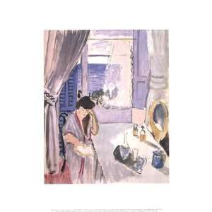  Woman Reading at a Dressing Table, late 1919   Poster by 