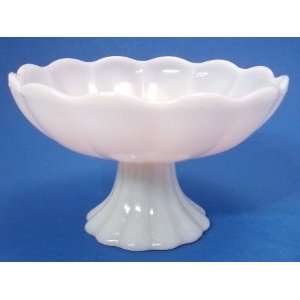  Anchor Hocking Fire King Ivory Compote Candy Dish Kitchen 