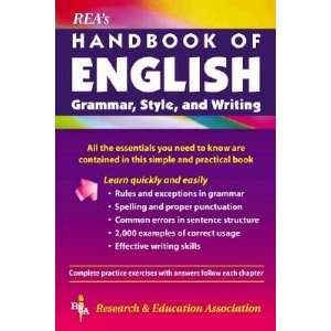  of English Grammar, Style, & Writing [REAS HANDBK OF ENGLISH GRAMMAR 