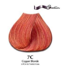  7C Copper Blonde   Satin Hair Color with Aloe Vera Base 