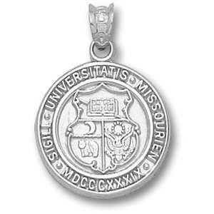 University of Missouri Seal Pendant (Silver)  Sports 