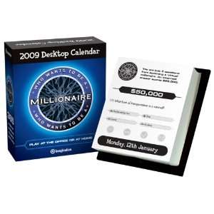  Millionaire 2009 Desktop Calendar Toys & Games