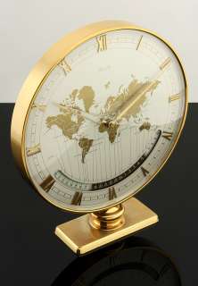THE MOST EXCLUSIVE KIENZLE DESK TABLE CLOCK GLOBAL WORLD CLOCK GERMANY 