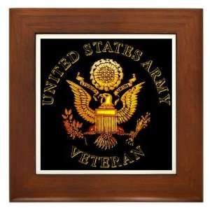 United States Army Veteran Framed Tile
