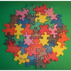  Wooden Educational Jig Saw Puzzle   24 Circle With 