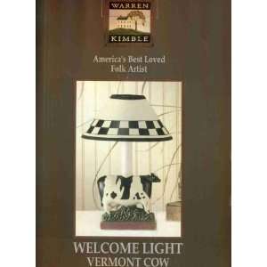  Warren Kimble Welcome Light Vermont Cow