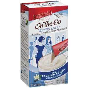 General Foods International Coffee, On The Go, Vanilla Latte, 2.76 oz