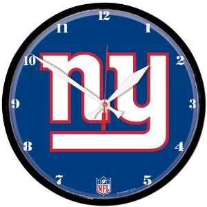  New York Giants NFL Round Wall Clock 