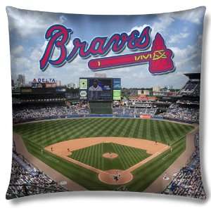  Northwest Atlanta Braves Photo Pillow   Atlanta Braves One 