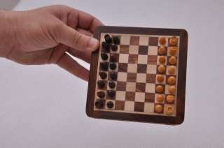 Travelling 5 Inches Magnetic Chess Set with Drawer to fit pieces