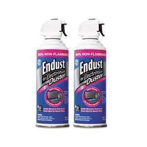 Compressed Gas Duster, 2 10oz Cans/Pack