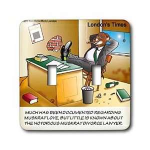 Londons Times Funny Music Cartoons   Muskrat Divorce Attorney   Light 