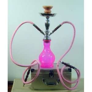  19 Collectible Pink Hookah Pipe Shisha 2 Pipes with 