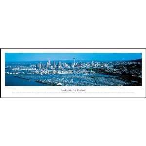  Auckland New Zealand Skyline Panoramic Decor Art Photo 