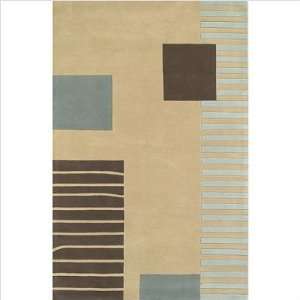  KAS IND2319 Indira Blue and Beige Contemporary Rug 