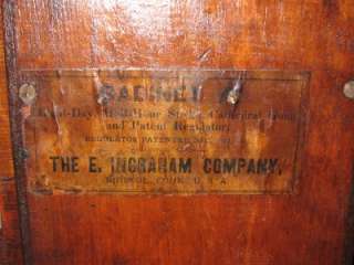 The E. Ingraham Company, Antique Mantle Clock, Cathedral Gong, Bristol 