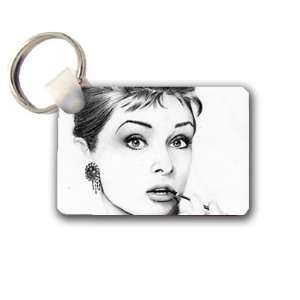  Audrey Hepburn Keychain Key Chain Great Unique Gift Idea 