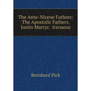   The Apostolic Fathers. Justin Martyr. Irenaeus Bernhard Pick Books