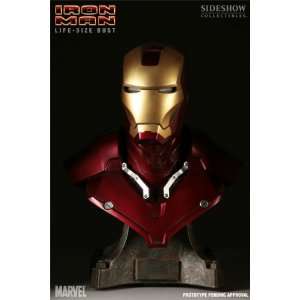  Iron Man Life Size 11 Scale Bust Toys & Games