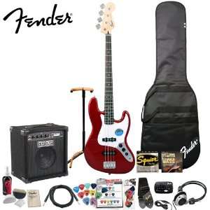   Set with Squier Bass Strings, Ultra Stand, Fender Bass Care Kit