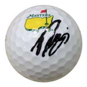 Ryo Ishikawa Autographed (Masters Logo) Golf Ball   Autographed Golf 