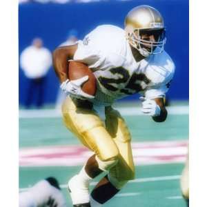  ROCKET ISMAIL NOTRE DAME FIGHTING IRISH 8 X 10 ACTION 