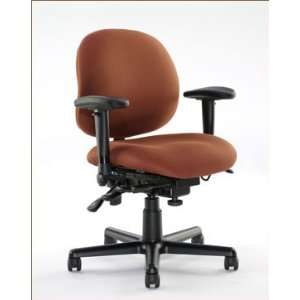  Izzy Performa2 Plus Chair, Mid Back, w/ Arms (Black Fabric 