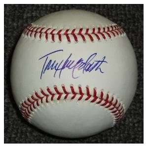  Todd Hollandsworth Autographed Baseball