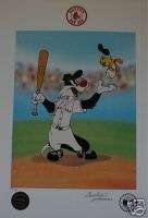 McKimson Boston RED SOX Warner Bros BASEBALL Litho AP  