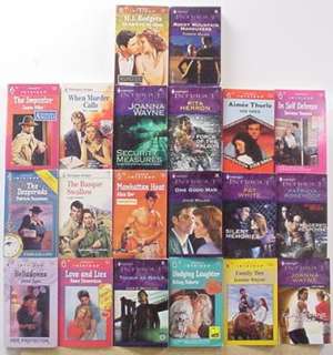 20 Books ROMANCE MYSTERY GOTHIC lot #C577 FREE S/H  