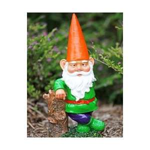  Garden Gnome Hipster   Orange Hat