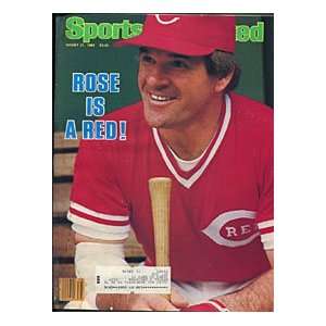  Pete Rose 1984 Sports Illustrated Sports Collectibles