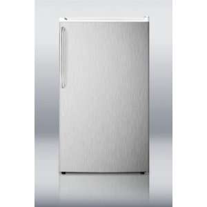  3.6 cu.ft. Refrigerator/Freezer w/ Auto Defrost, SS Door 