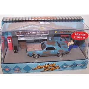   Rustys Auto Salvage 1970 Dodge Challenger in Rusty Blue Toys & Games