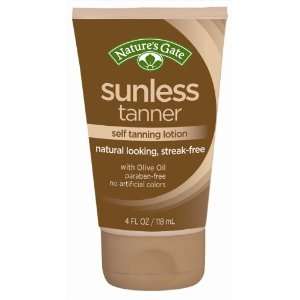  Natures Gate Sunless Tanner Self Tanning Lotion   4 Oz 