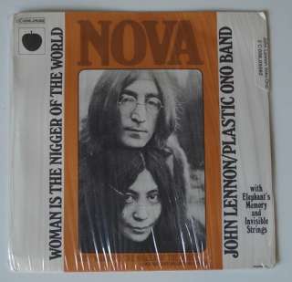 JOHN LENNON Nova SEALED Orig French Apple PS 45 Beatles  