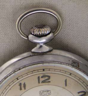 WW2 Umf Ruhla Saturn German Pocket Watch A+A+ Just Serviced  