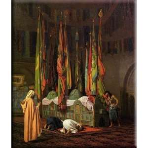   Salam 14x16 Streched Canvas Art by Gerome, Jean Leon