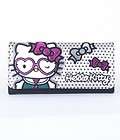 Wallet HELLO KITTY NEW Sanrio Cat Heart Glasses Anime Cosplay Licensed 