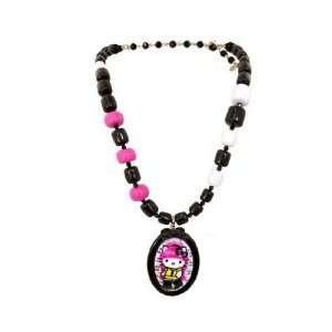   Kitty Pink Head Taxi Mod Drop Necklace   Yellow (FINAL SALE) Jewelry