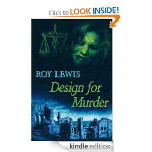 Design for Murder Roy Lewis  Kindle Store