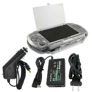  Travel Home Charger Accessory Gift Pack for SONY PSP 3000 Video Games