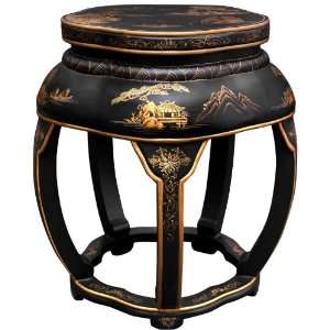  Lacquer Blossom Stool  BC