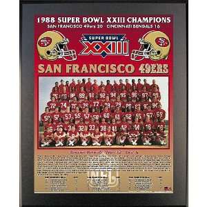  Healy San Francisco 49Ers Super Bowl Xxiii Champions Team 